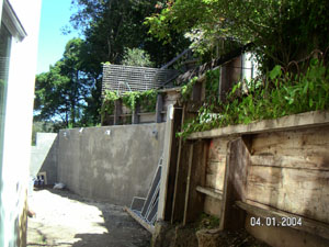 Retaining Wall in Mill Valley
